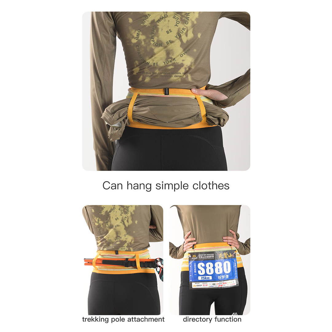 Aonijie W8145 Colorfull Sports Waist Bag - Tas Pinggang Lari Sepeda Olahraga