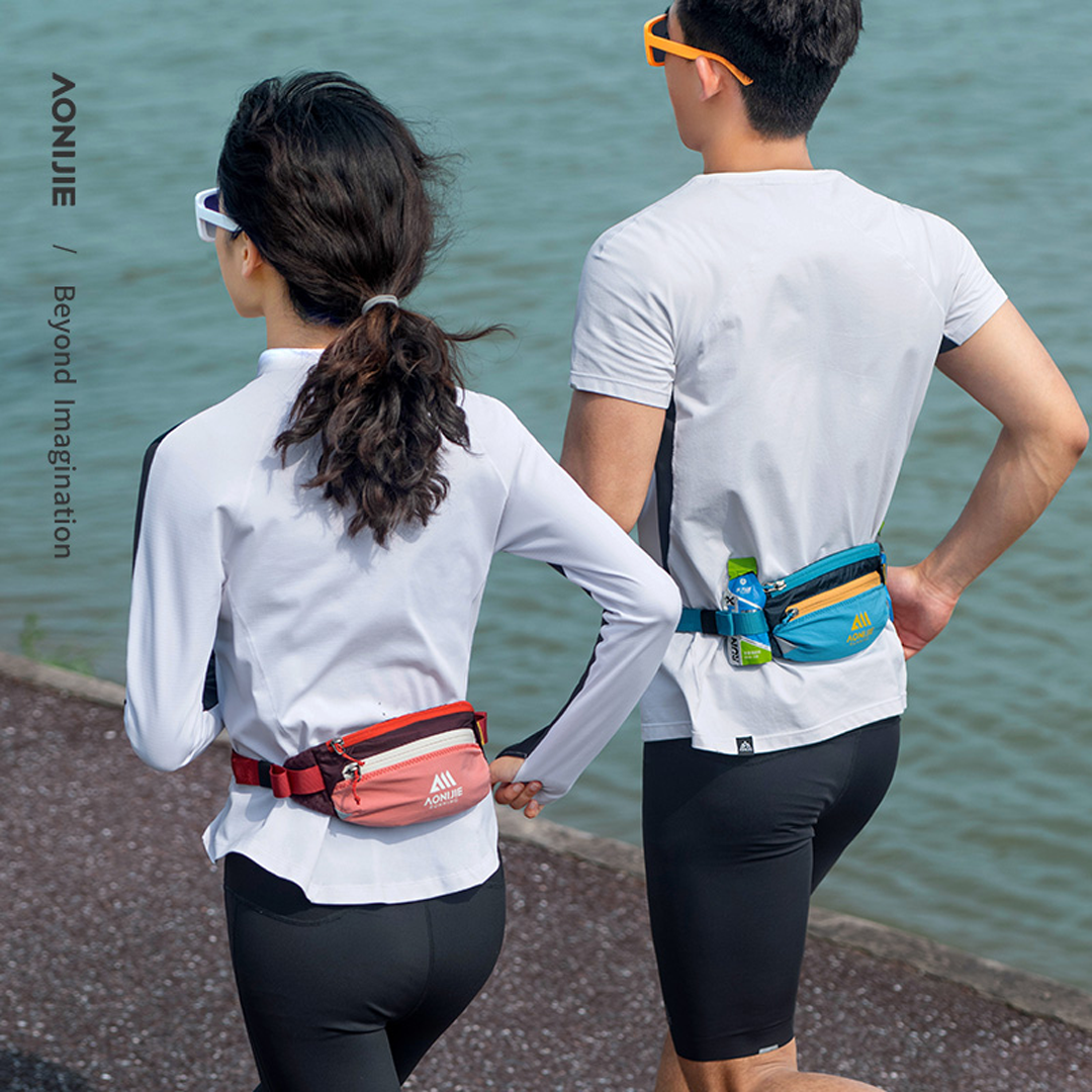Aonijie Waist Bag W8133 - Tas Pinggang Lari Sepeda Olahraga