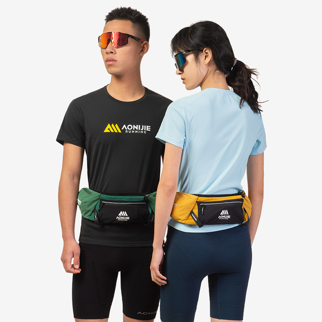 Aonijie W8138 Outdoor Waist Bag - Tas Pinggang Lari Sepeda Hiking Outdoor