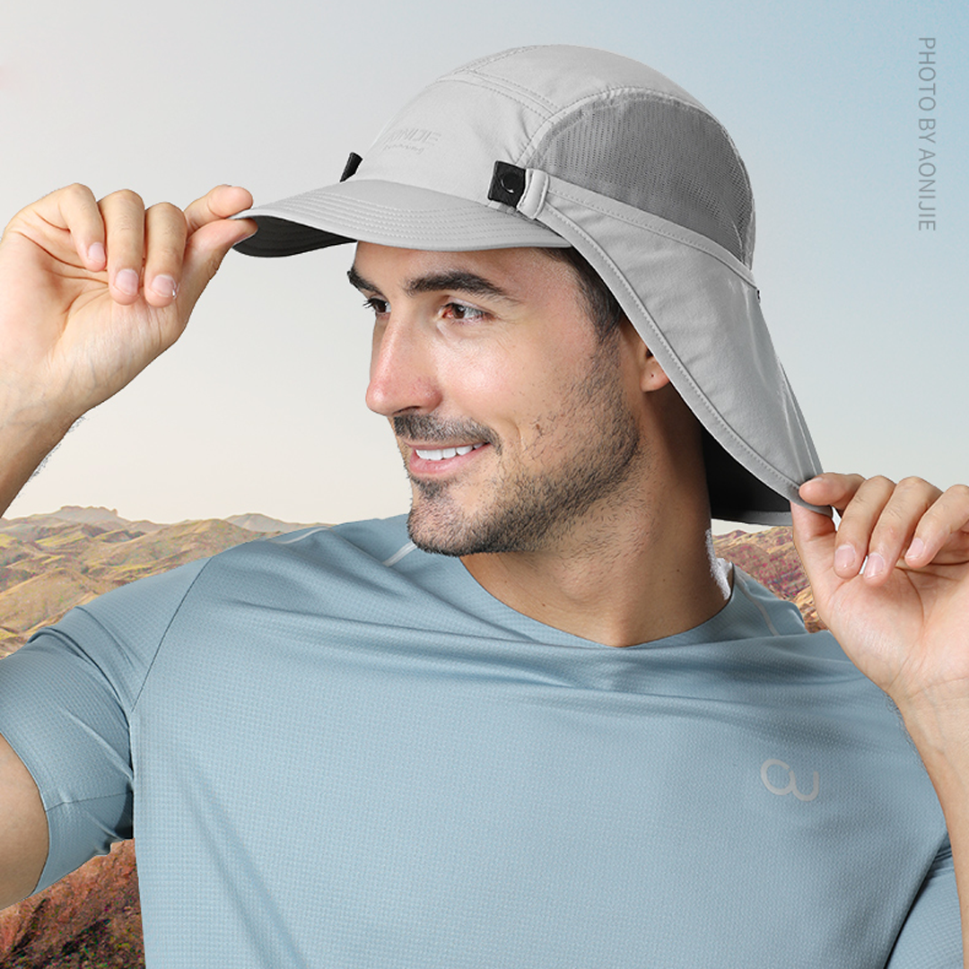 AONIJIE E4610 Outdoor UV Proof SunHat - Topi Fotografi Pancing Outdoor