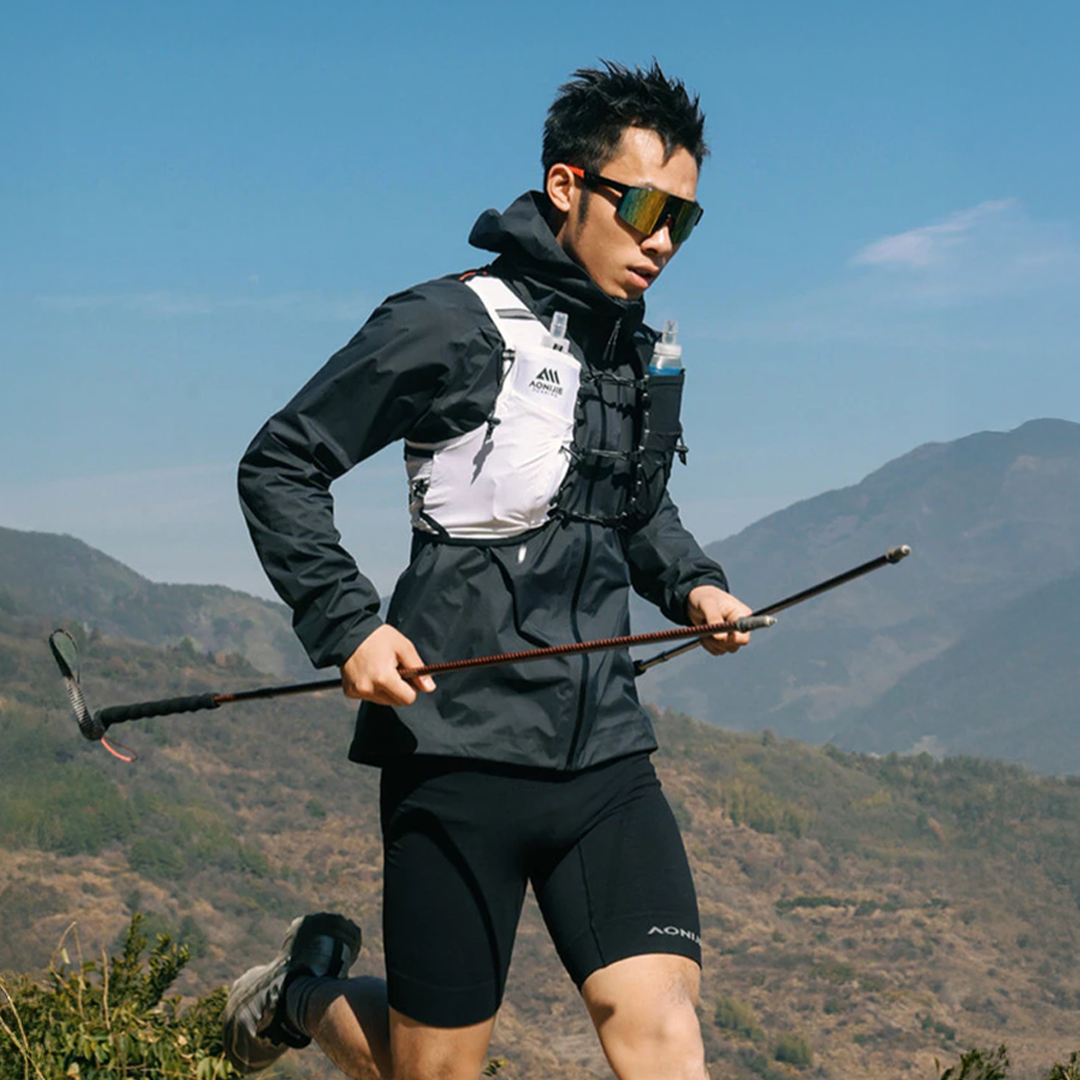 Aonijie Foldable Carbon Fiber Trekking Pole E4219 - Stick Trail Hiking Outdoor Camping