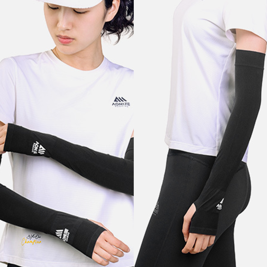 Aonijie E4445 Sun Protector Arm Sleeves - Manset Pelindung Tangan Olahraga Outdoor