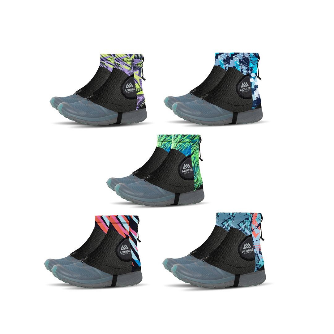 AONIJIE Gaiter E4421 - Pelindung Kaki Sepatu - Trail Running Cover