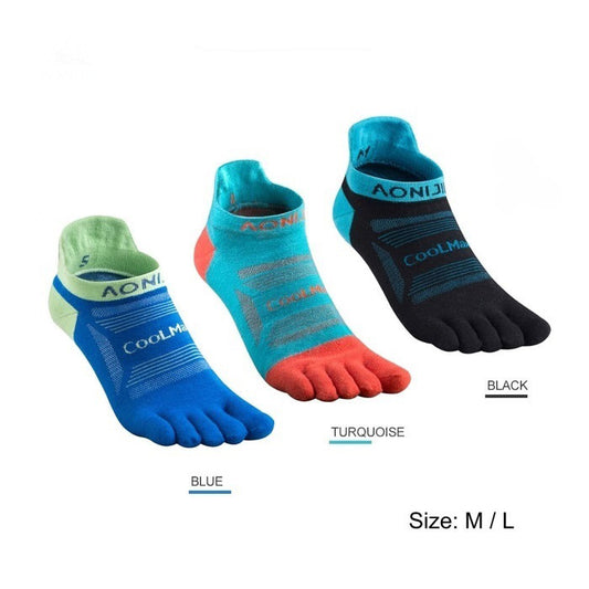 AONIJIE E4801 Running Toe Socks 3 PAIR - Kaos Jari Kaki Lari Sepeda