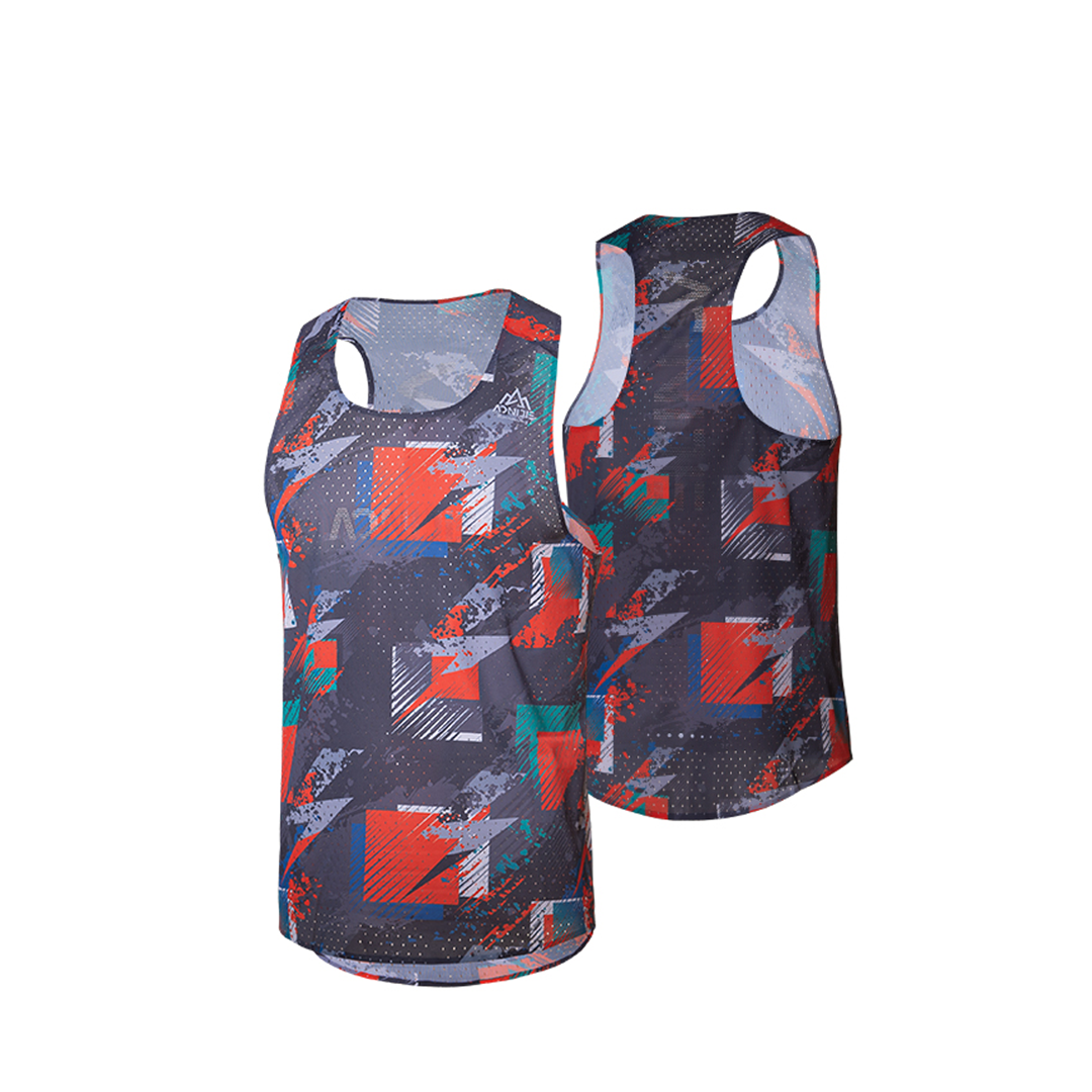 AONIJIE FM5155 Running Sleeveless Tank Top - Baju Lari Pria
