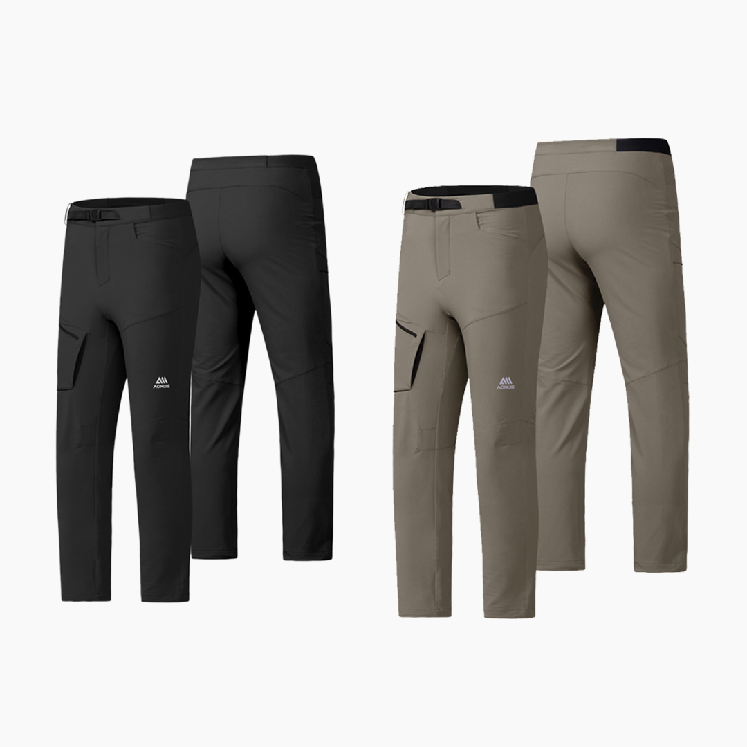 Aonijie FM5237 Softshell Pants Waterproof Hiking Pants Fleece Lined - Celana Olahraga Outdoor