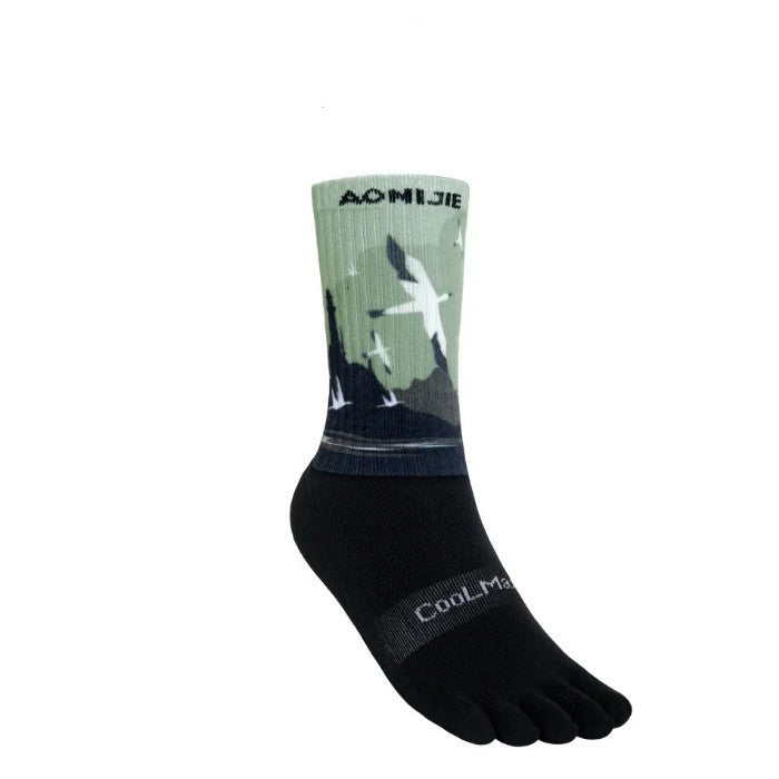 Aonijie E4843 Running Toe Socks - Kaos kaki Jari Lari Sepeda Olahraga