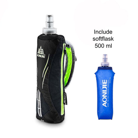 AONIJIE Hand Bag E908 + Soft flask 500 ml Sport Gym Outdoor