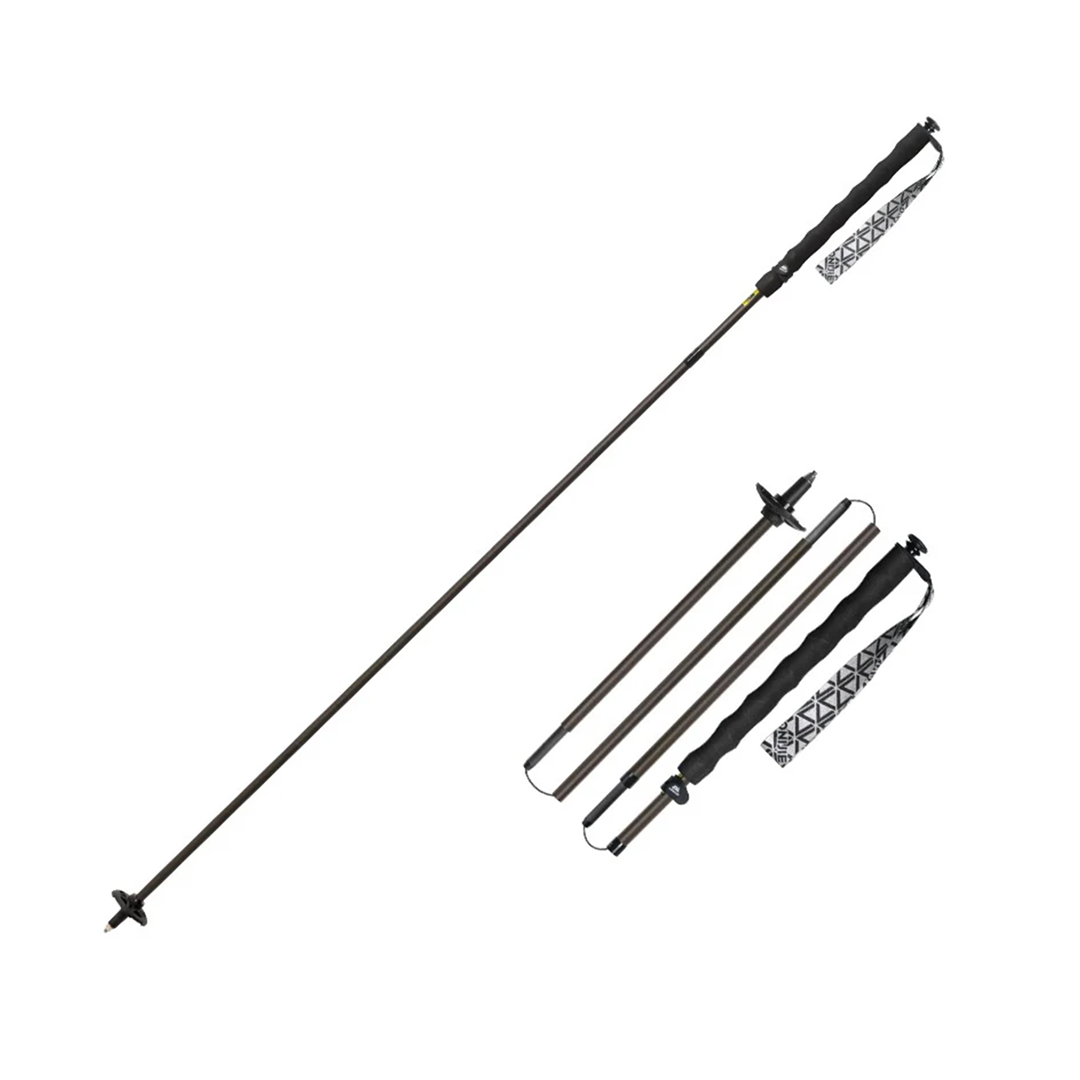 Aonijie Foldable Carbon Fiber Trekking Pole E4220 - Stick Trail Hiking Outdoor Camping - GREEN