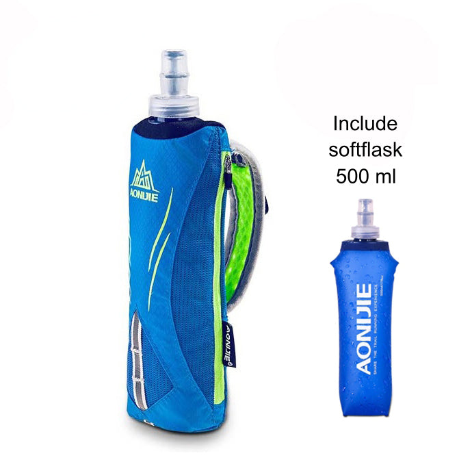 AONIJIE Hand Bag E908 + Soft flask 500 ml Sport Gym Outdoor