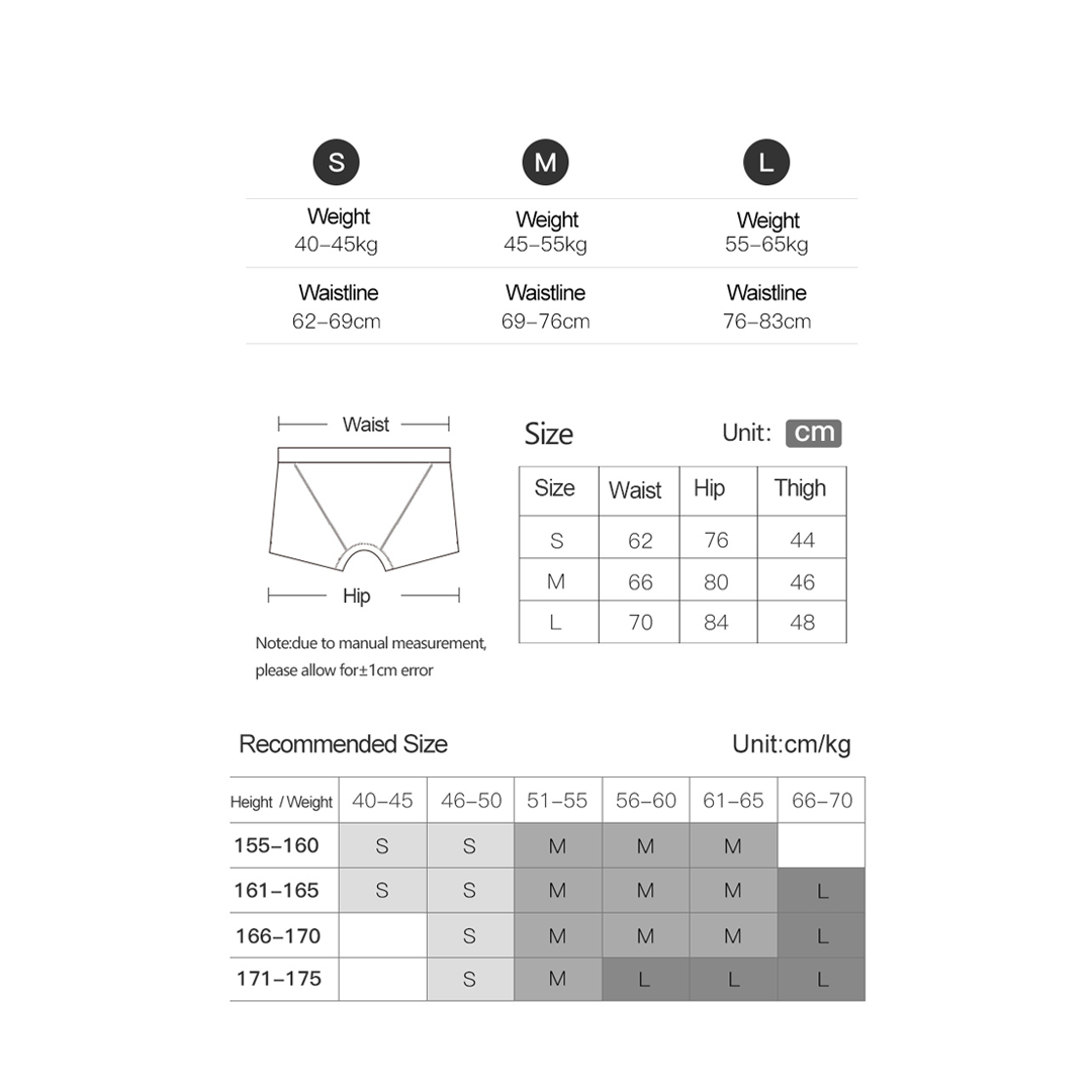 AONIJIE E7005 Women Sport Underware Boxer