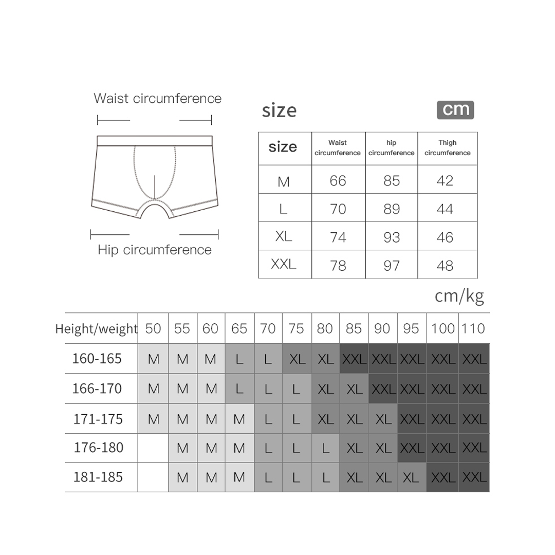 AONIJIE E7008 Men Sport Underwear Boxer - Celana Dalam Sport Pria